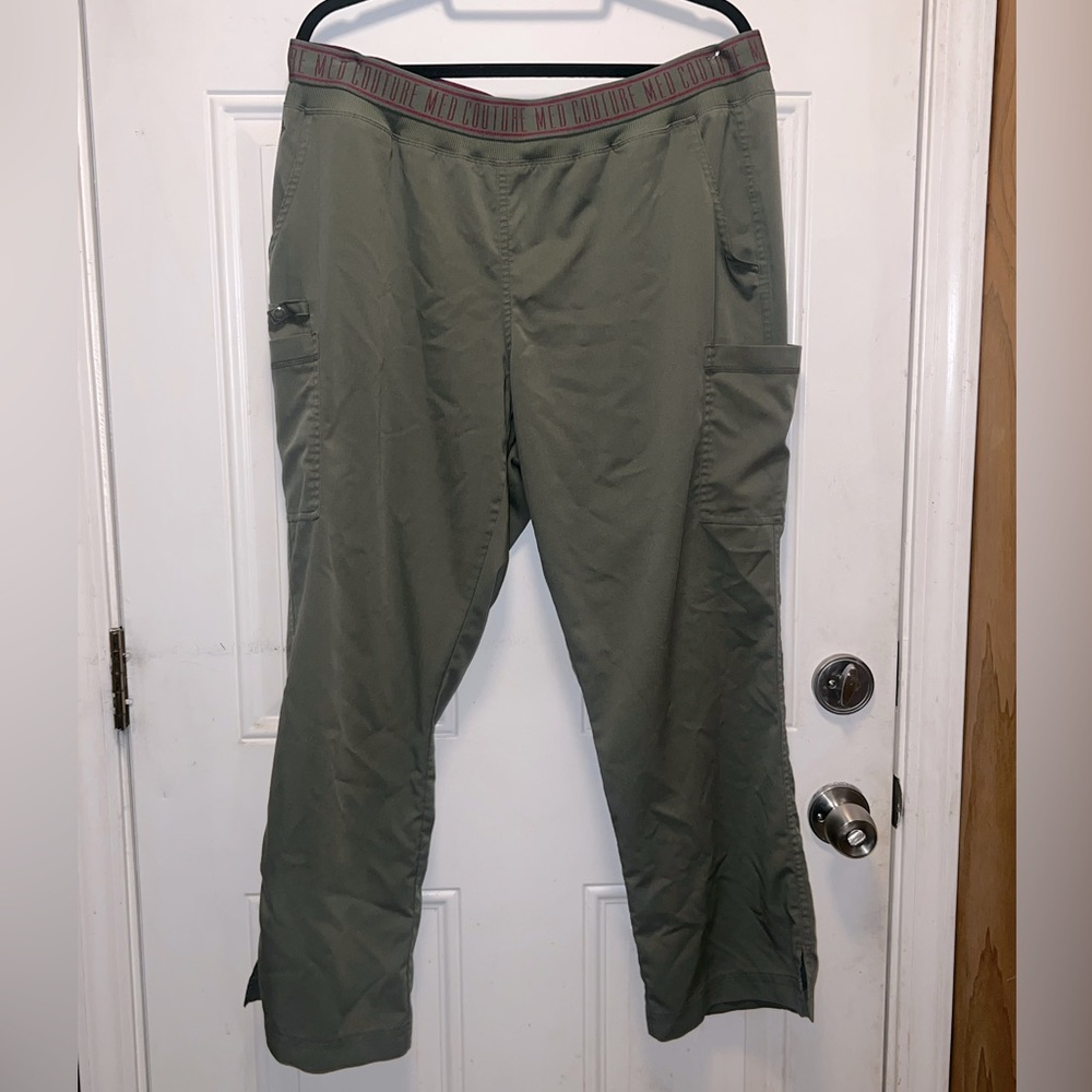 Med Couture Olive XL Scrubs